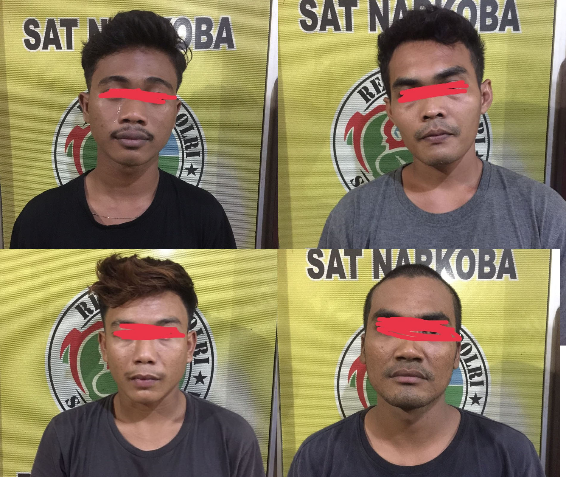 Nyaru Jadi Pembeli, Polisi Tangkap Empat Pelaku Narkoba, Dua Sempat Melarikan Diri