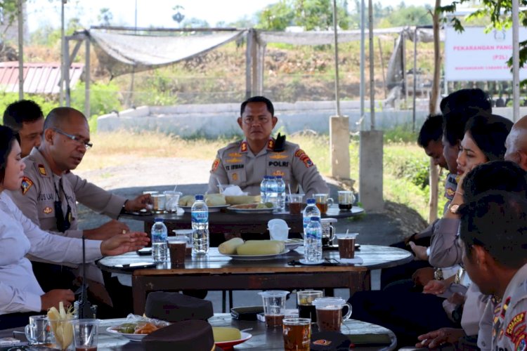 Begini Cara Kapolres Kupang Bahas Berbagai Masalah dengan Perwira