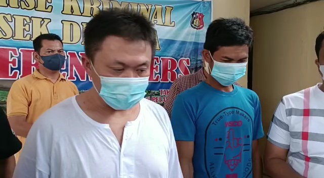 Pelaku Pembakaran Mobil di Delitua Ditangkap, Ini Tampangnya