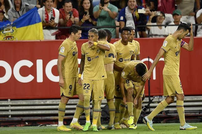 Hasil Liga Spanyol: Barca Lumat Sevilla, Sociedad Tahan Imbang Atletico