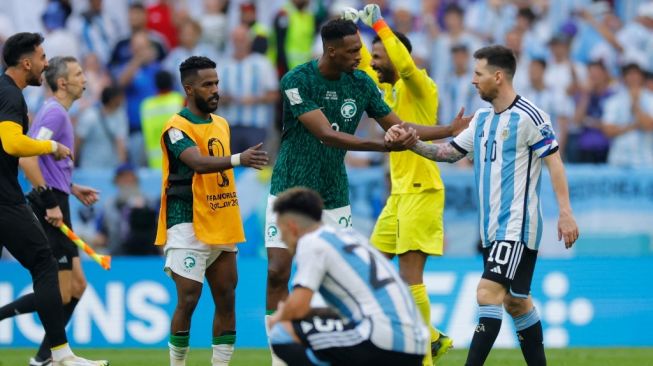 Aneh! Warga Argentina Malah Senang Messi Cs Kalah dari Arab Saudi