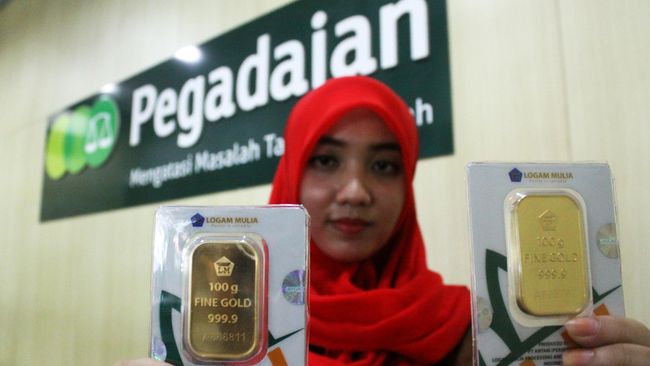 Daftar Harga Emas Pegadaian Minggu 26 Maret 2023, Antam dan UBS