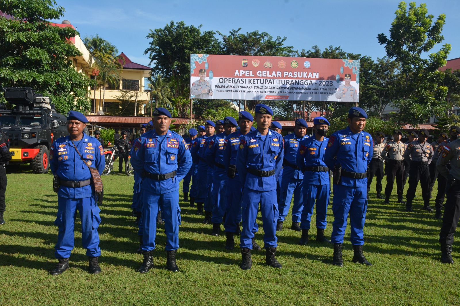 Amankan Hari Raya Idul Fitri, Polda NTT Terjunkan Ribuan Personil
