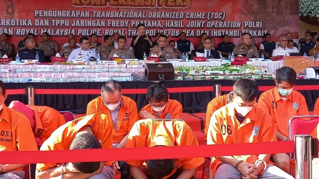 Mencengangkan! Total Aset Rp 10,5 Triliun Milik Gembong Narkoba Fredy Pratama Disita Bareskrim