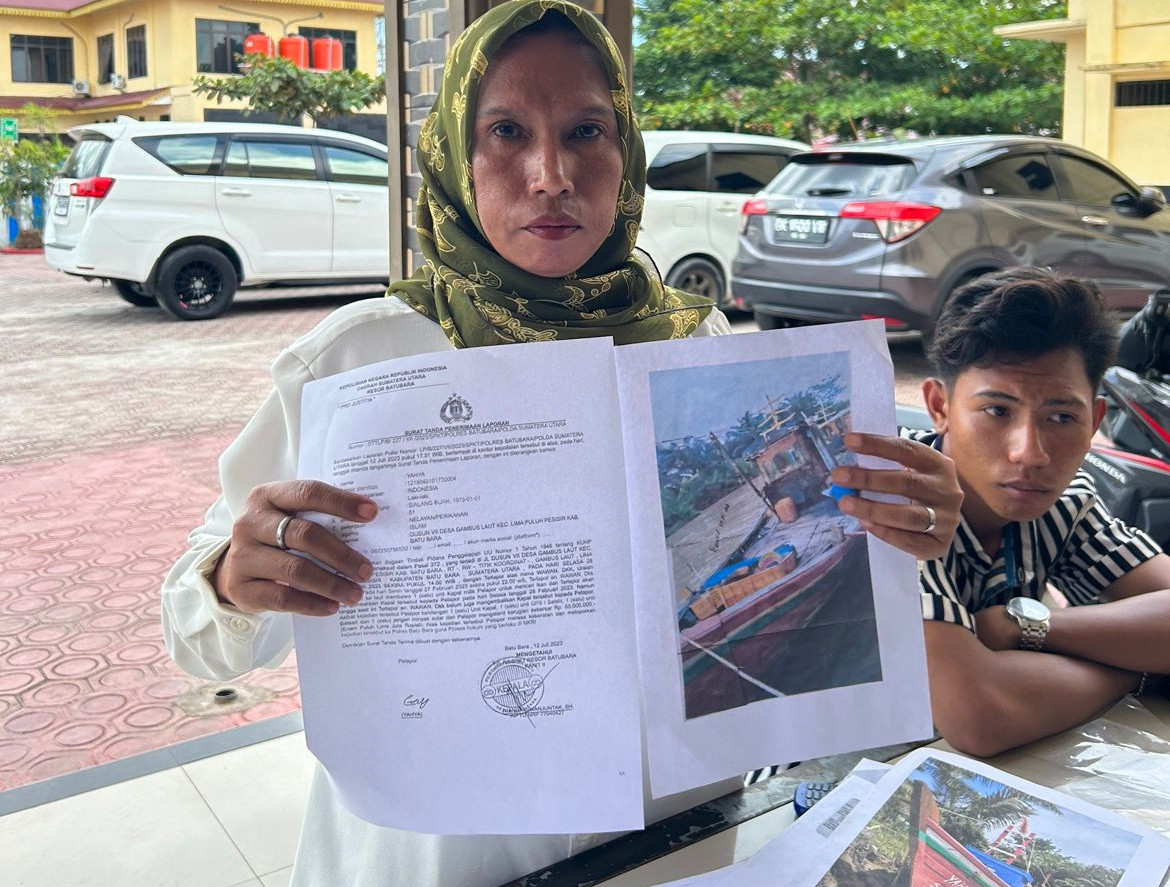 Enam Bulan Laporan Penggelapan Kapal Ikan ke Polres Batubara Mandek, Nelayan Ini Kecewa Berat Tak Bisa Melaut