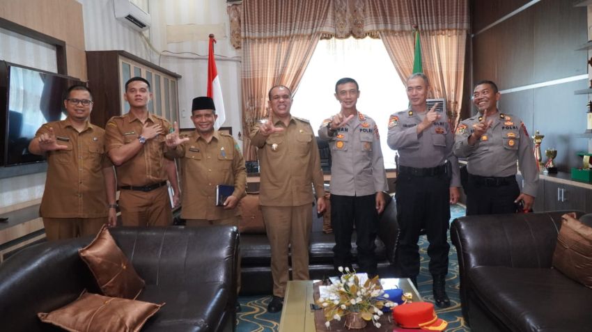 Ka. SPN Polda Hinai Sampaikan Program Kerja dan Tekankan Komitmen Sinergitas dengan Pj Bupati Langkat