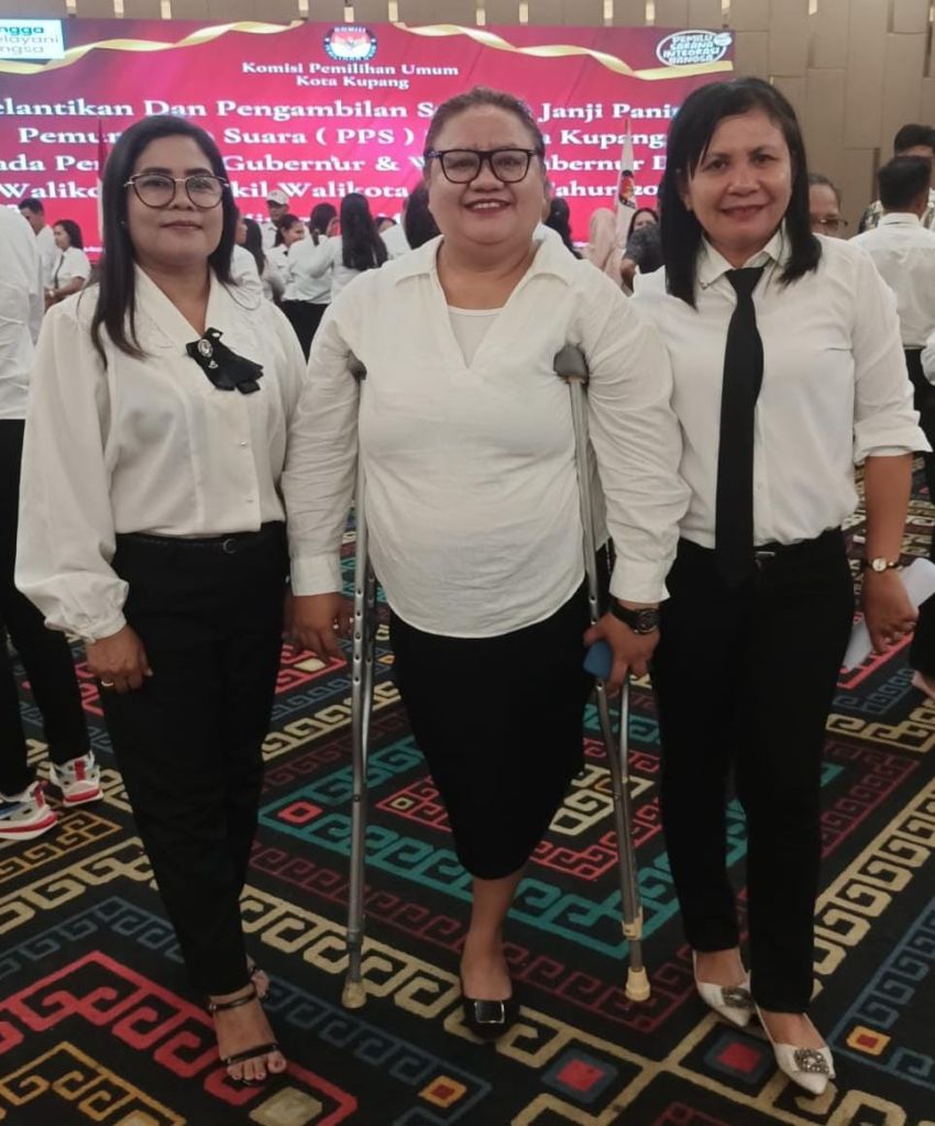 KPU Kota Kupang Libatkan Penyandang Disabilitas Jadi Penyelenggara Pemilu kepala Daerah 2024