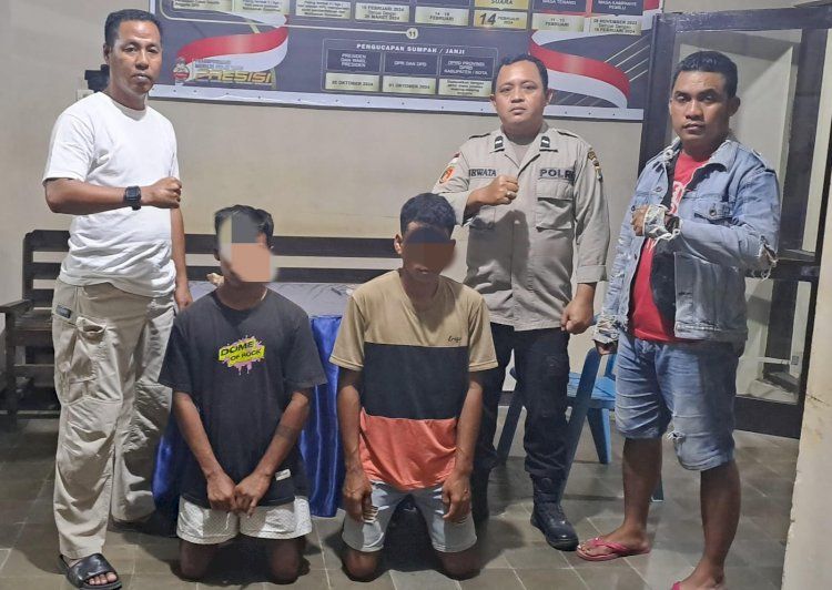 Curi Uang dan Emas, Dua Pemuda di Sumba Timur Dibekuk Polisi