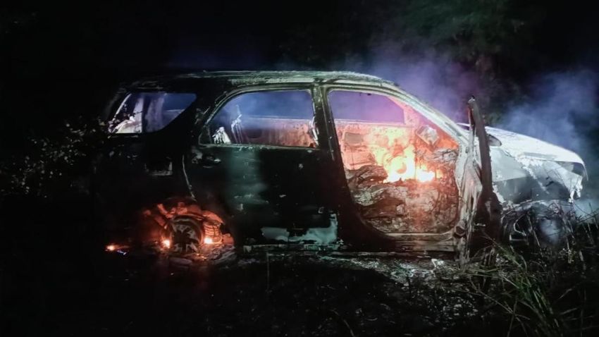 Pulang Rekreasi, Mobil yang Ditumpangi Dokter RSUD Lembata-NTT Terbakar