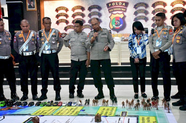 Personel Polda NTT Siap Amankan Idul Fitri