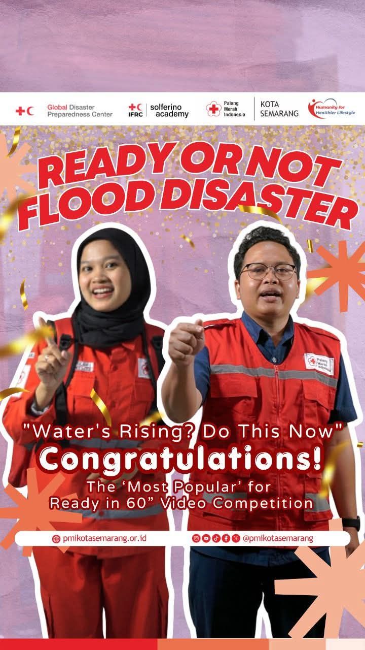 Membanggakan, PMI Kota Semarang Raih Penghargaan &lsquo;Most Popular&rsquo; Prize Winner di Ajang Kompetisi Video Internasional IFRC Solferino Academy