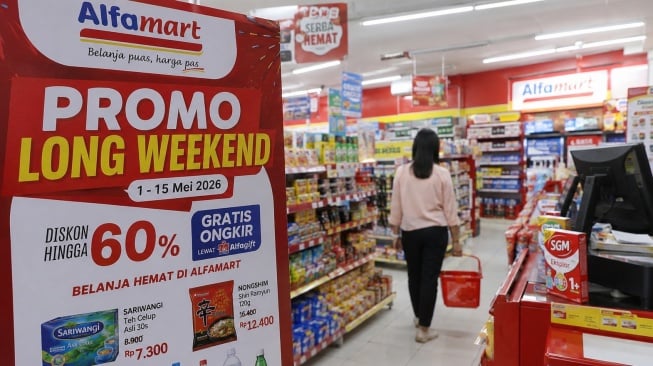 Promo Long Weekend Alfamart Mei 2026: Diskon hingga 60 Persen, Minuman dan Skincare Murah