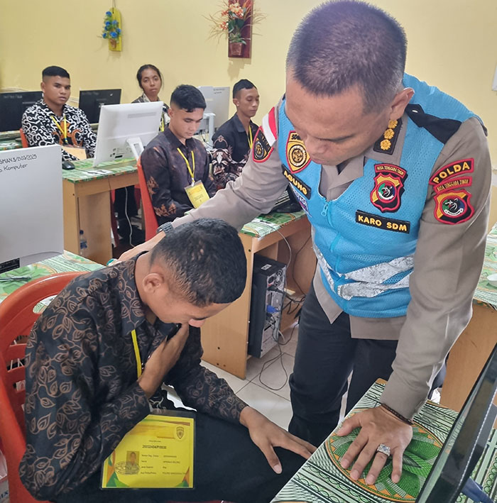 Ujian Psikologi Bintara Polri di Polda NTT Selesai, Tersisa 1.279 Peserta