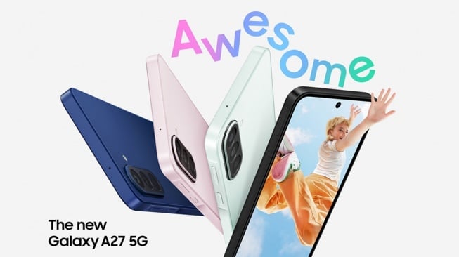 Samsung Galaxy A27 5G Resmi Meluncur, Usung Snapdragon 6 Gen 3 dan Fitur AI Canggih